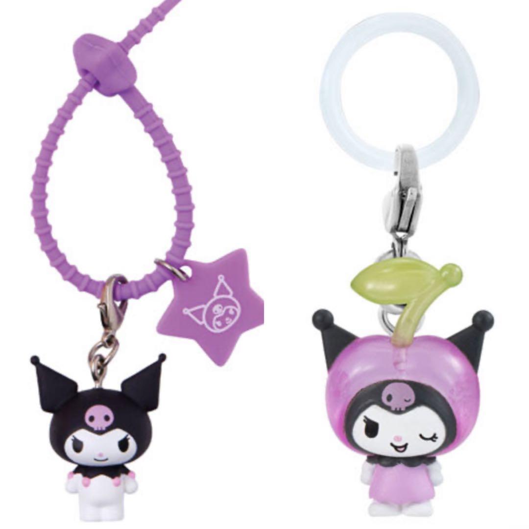 Sanrio Gacha Fruit-Design Accessories: Chocobi & Nanahoshi Colorful Charm