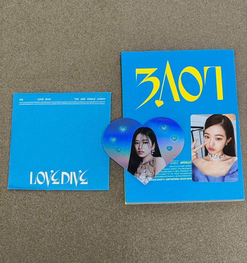 IVE LOVE DIVE 2nd Single Album