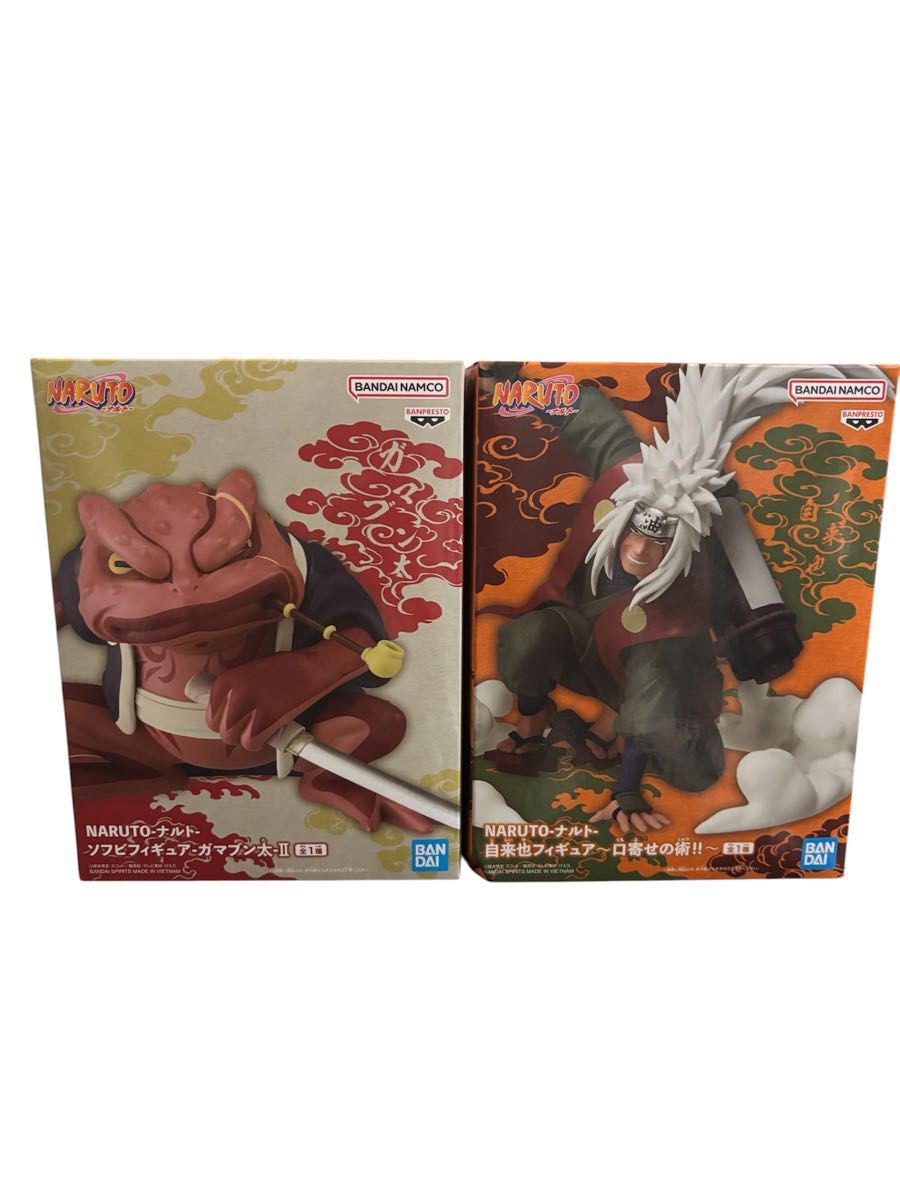 NARUTO Naruto Soft Vinyl Figure Gamabunta-II Jiraiya Summoning Technique 2-Piece Set