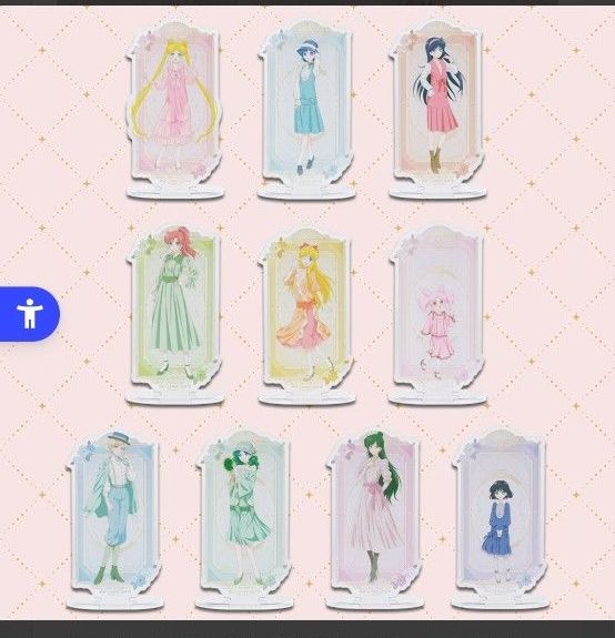 一番赏 剧场版美少女战士 亚克力立牌全10种套装