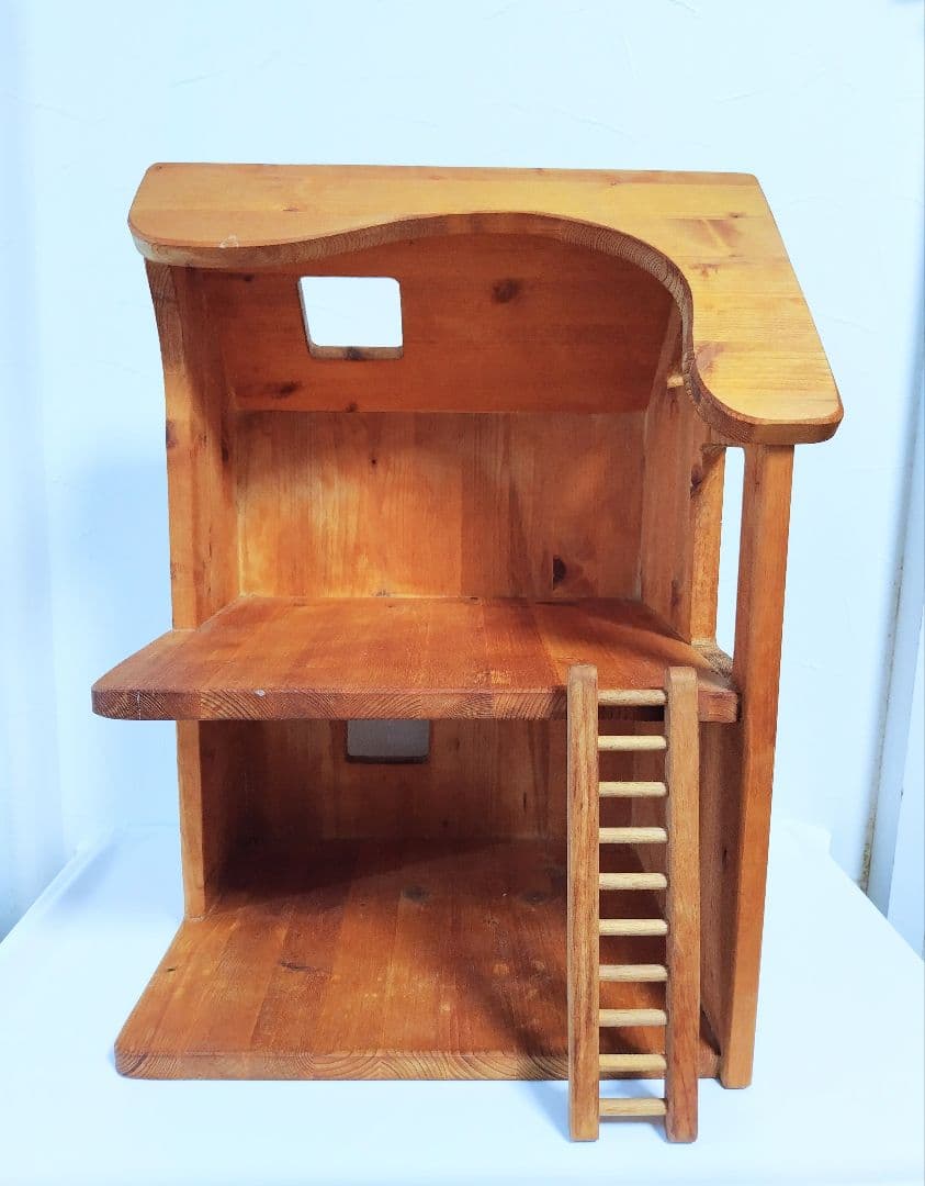 Drei Blätter Wooden House Dollhouse