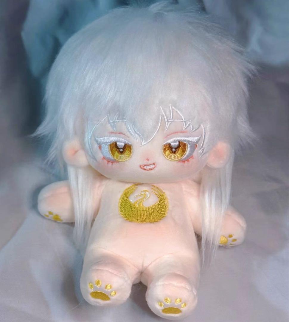 《白髪金目》激レア可愛い着せ替えぬいぐるみ《20cmぬいぐるみ》