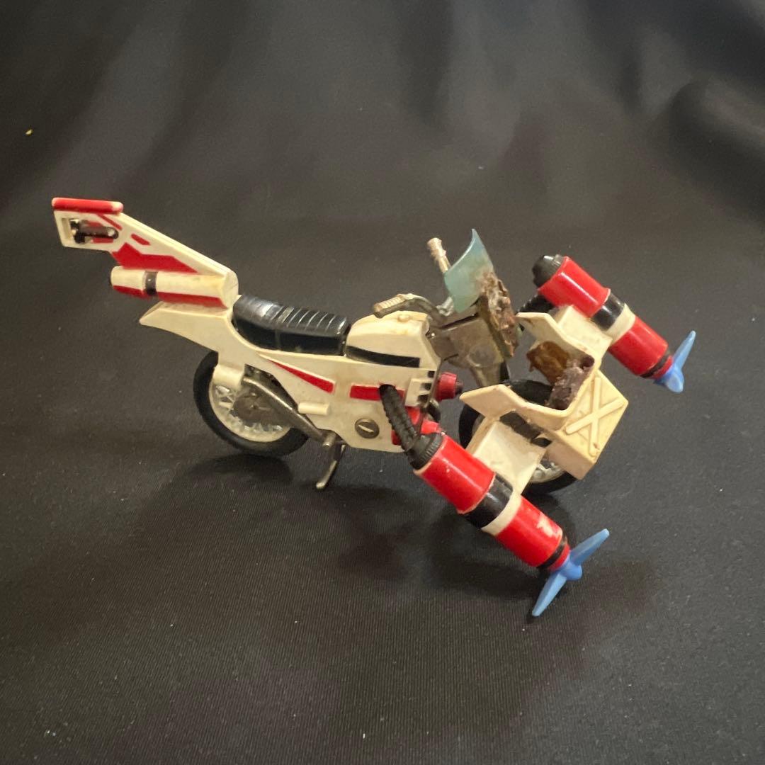 Popinica Poppy Kamen Rider X Cruiser Super Alloy Shigeru Ishimori Showa Retro