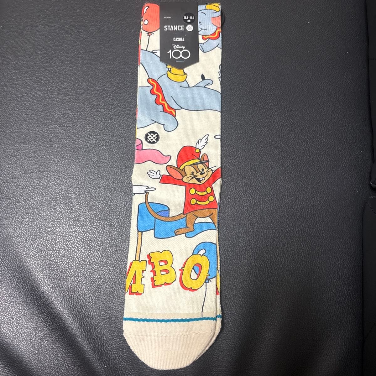 STANCE 小飞象 袜子 迪士尼100周年纪念款 25.5-29.0cm