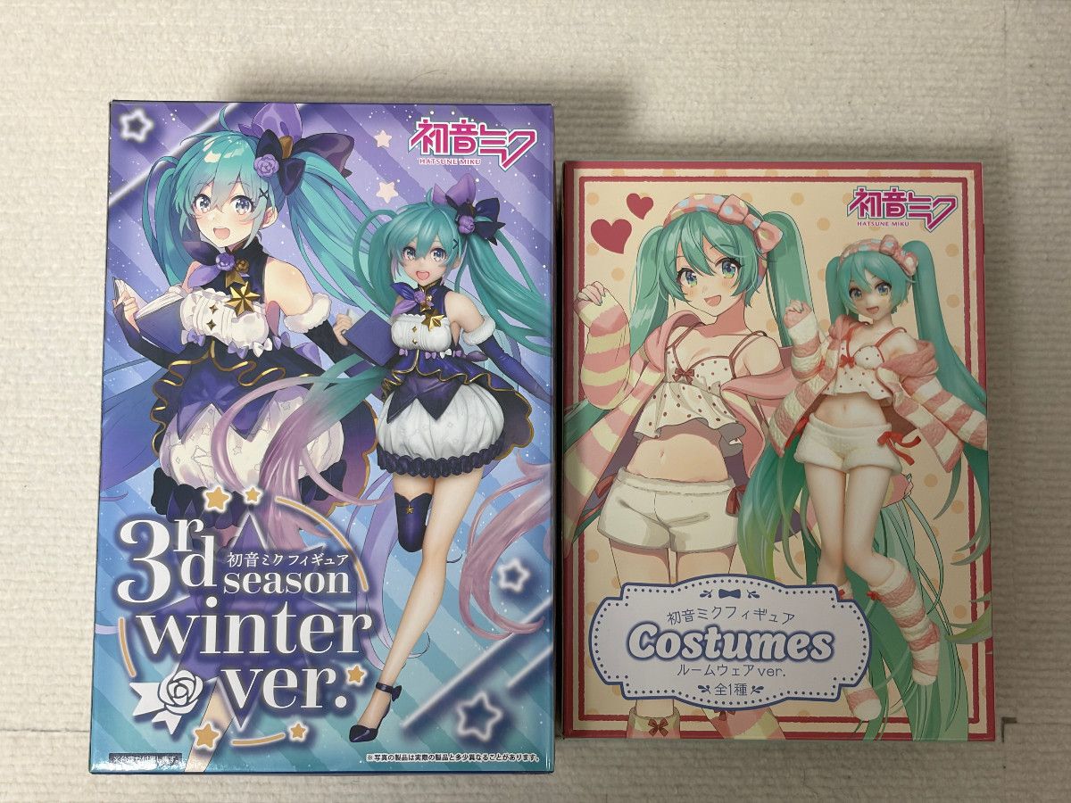 初音未来 手办 2体套装 第三季 冬季 室内服