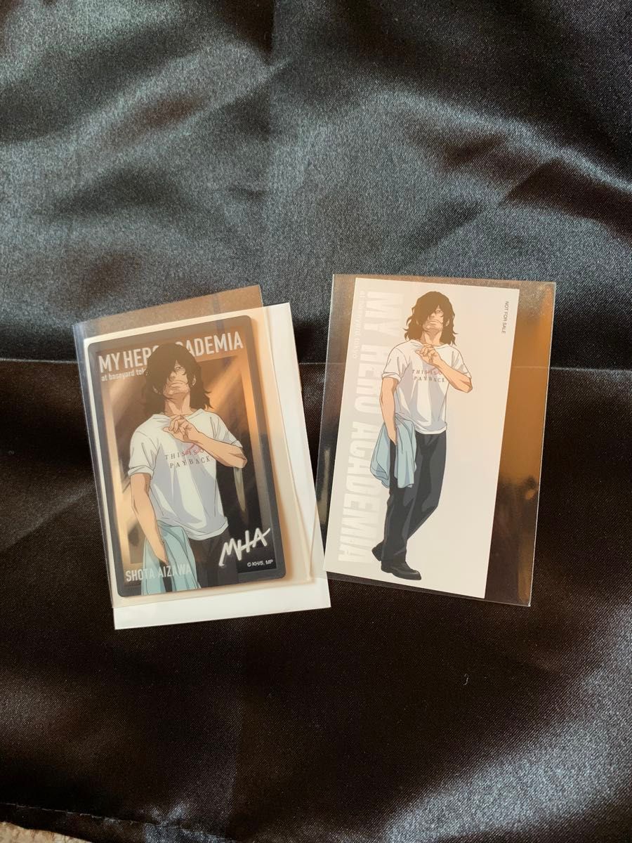 My Hero Academia, Boku no Hero Academia, Baseyard Tokyo, Metal Card, Shota Aizawa, with bonus card