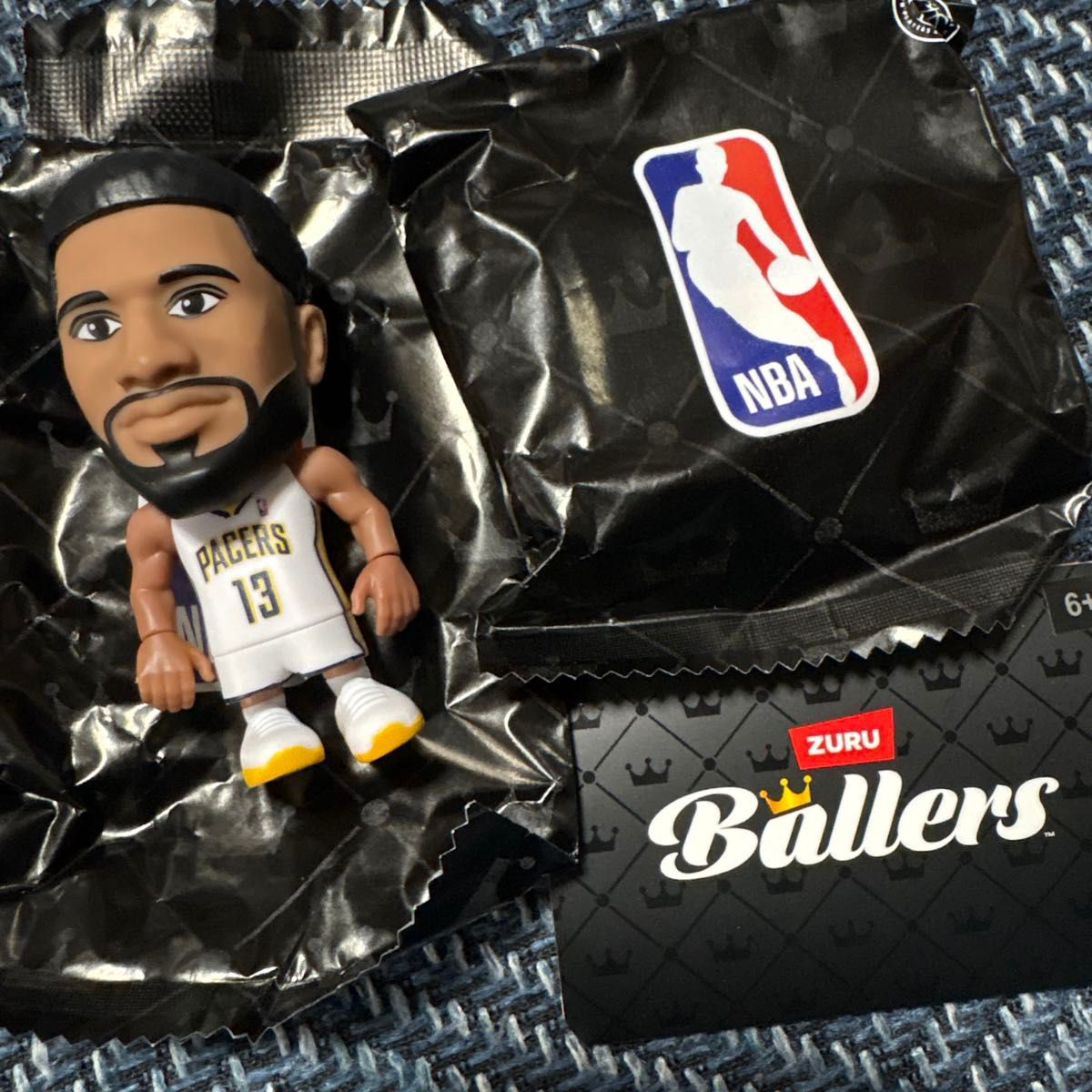 ZURU NBA BALLERS 保罗·乔治 印第安纳步行者队 手办