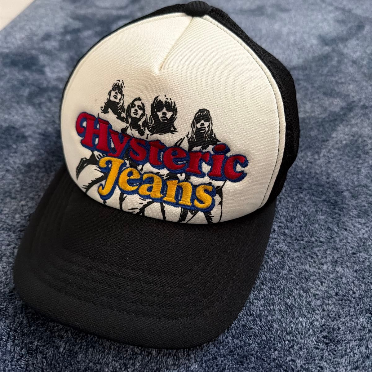 HYSTERIC GLAMOUR Hysteric Jeans网帽黑色