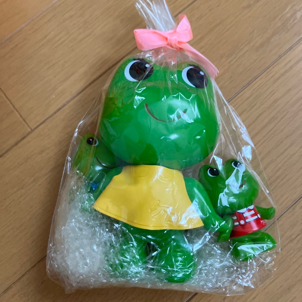 Korugen Kowa 青蛙君 青蛙宝宝 PVC人偶 3件套装