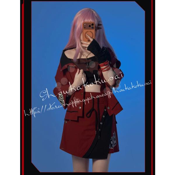 Project Sekai PRSK Megurine Luka Casual Cosplay Costume for Events, School Festivals, Photography, and Festivals