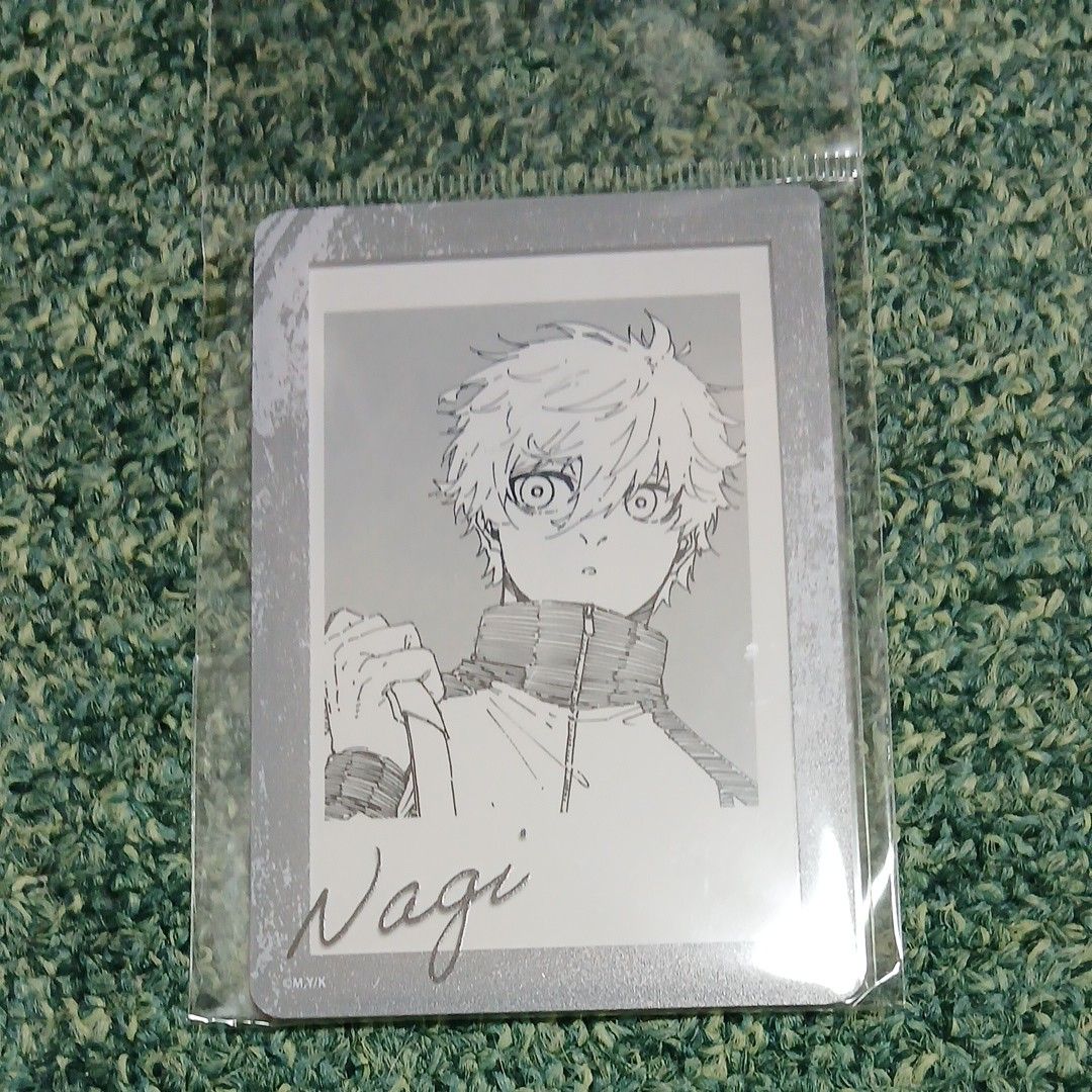 Blue Lock Don Quijote Seishiro Nagi Acrylic Rigid Card Case with Illustration Card