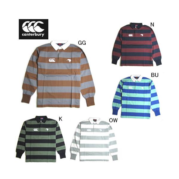カンタベリー 長袖 ラガーシャツ 限定モデル canterbury ロングスリーブ イングランド タイプ ライト ラグビージャージ スポーツ カジュアル ウェア RSU42669