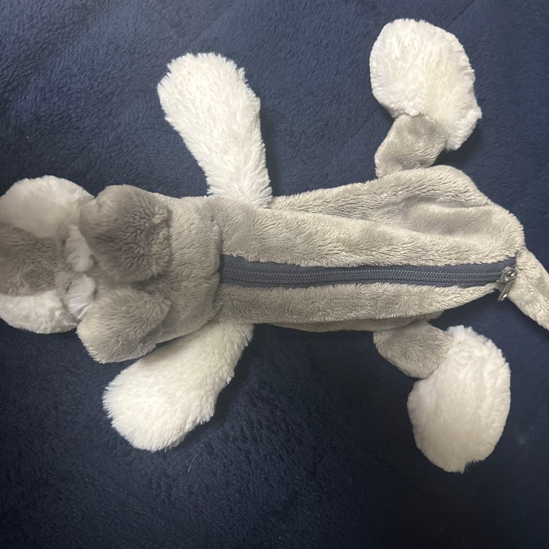 nici Figurine Pouch Schnauzer Pen Case