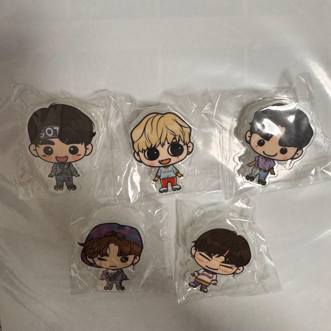 GOT7 GOTON Acrylic Clip 5-Piece Set