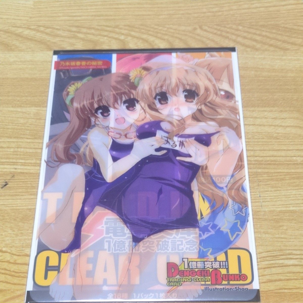 电击文库1亿册突破纪念 Trading Clear Card 《乃木坂春香的秘密》