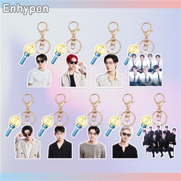 第二个半价Enhypen商品钥匙环Enhypen 2025丙烯钥匙圈商品钥匙链配件手机钥匙小物品装饰NIKI SUNOO HEESEUNG