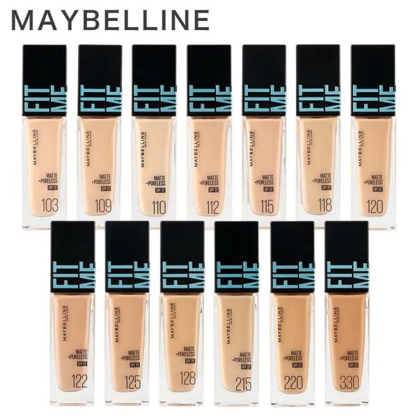MAYBELLINE メイベリン フィットミー リキッド ファンデーション R SPF22 30ml FITME リキッド ファンデ 化粧下地 メイクアップ ベースメイク メイク用品