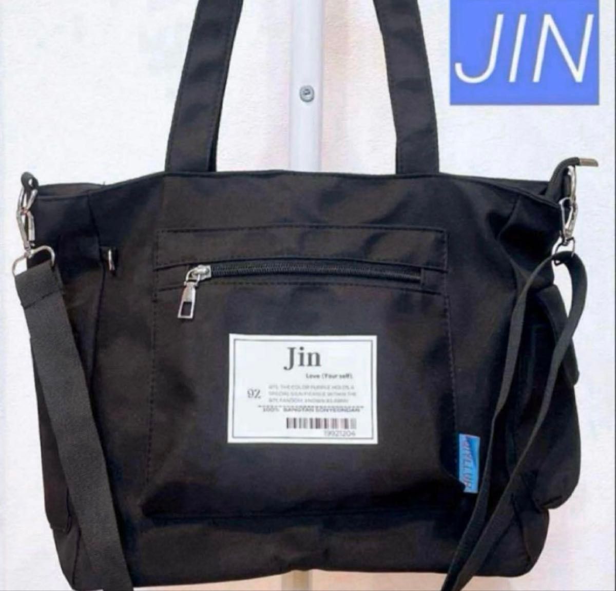 BTS Tote Bag 2WAY Shoulder JIN Kim Seok-jin