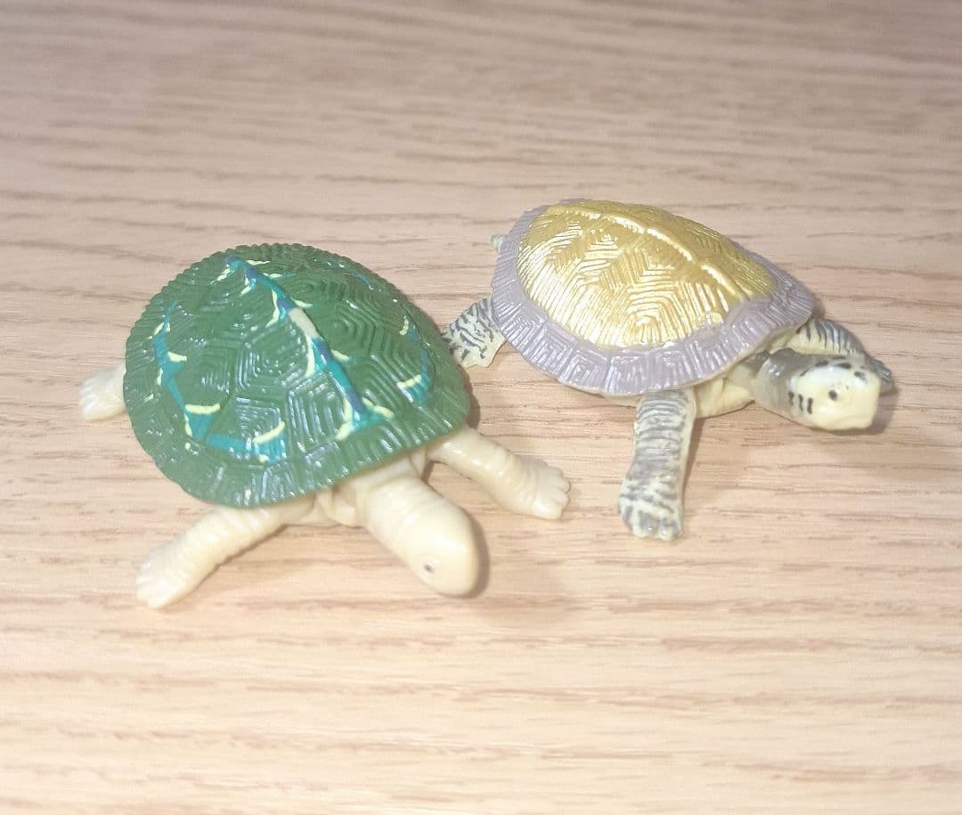 Turtle Figure 2-Piece Set Reptile Miniature
