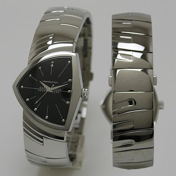 【Extremely Rare!】HAMILTON VENTURA SS Bracelet Men’s Watch