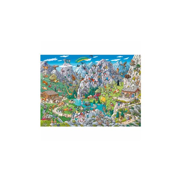 [Direct from Authorized Importer] HEYE PUZZLE 1000 Pieces 29680 Birgit Tanck: Alpine Fun [HEYE Puzzle]