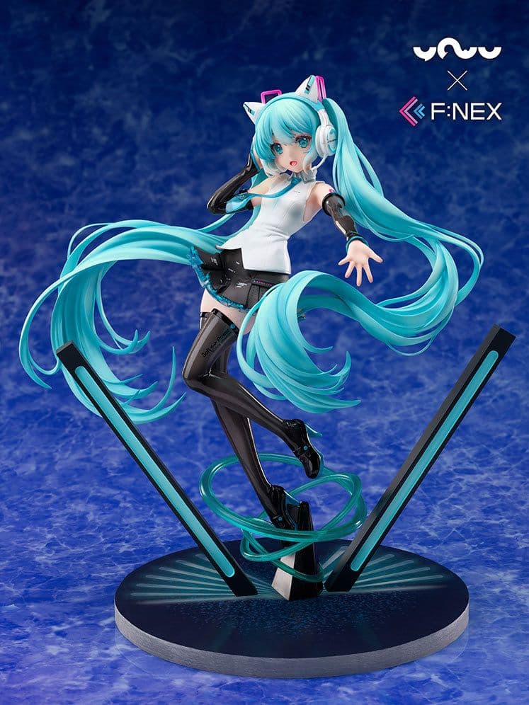 初音未来 猫耳耳机版 1/7比例手办