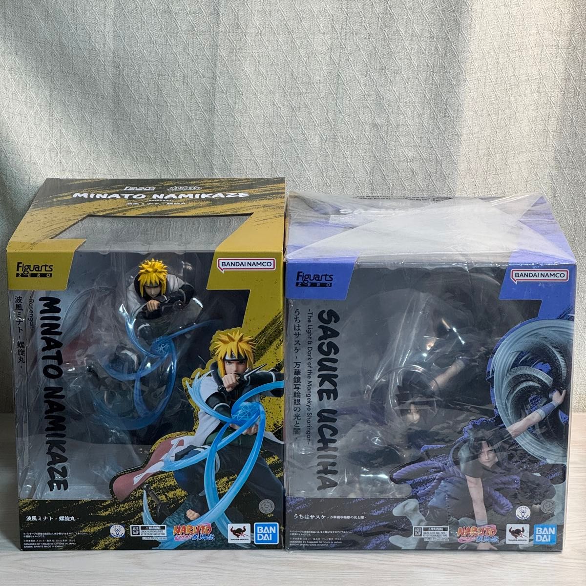 Figuarts ZERO NARUTO 波風ミナト うちはサスケ フィギュア
