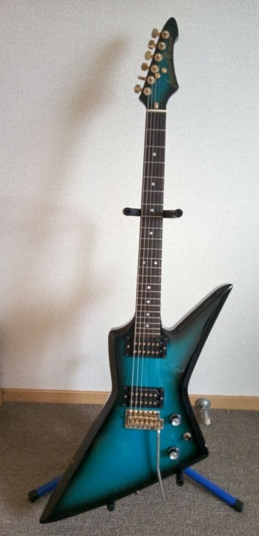 日本复古 Aria Pro II ZZ DeLuxe 蓝色burst