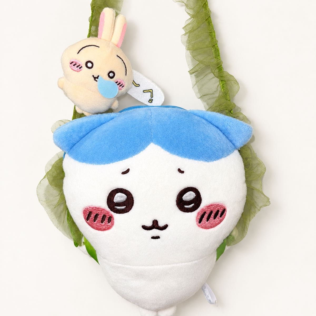 Chiikawa Movie: The Secret of Mermaid Island Kelp-Strung Plush Shoulder Bag Hachiware Rabbit