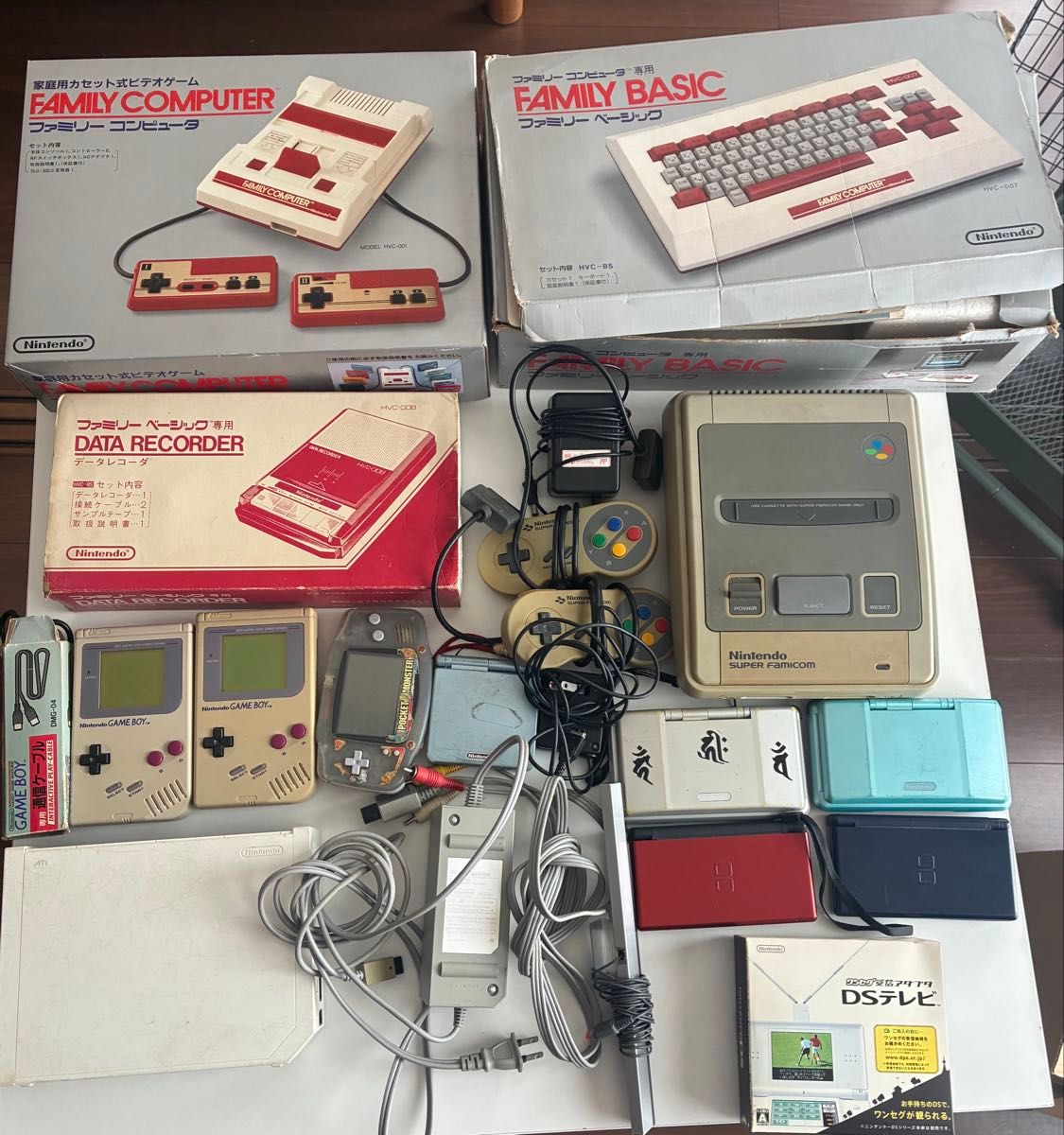 任天堂 复古游戏 大量套装 FC GBA SFC DS Wii SP