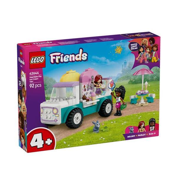 乐高 (LEGO) 朋友哈特雷克城的冰淇淋卡车42644 (1个)/乐高 (LEGO) (玩具玩具礼物4岁5岁6岁)