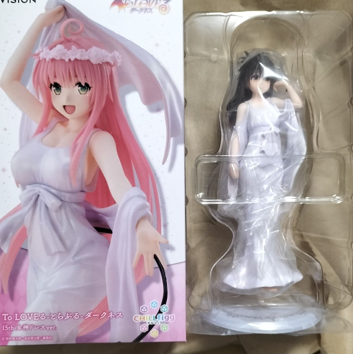 【まとめ売り交渉可】To LOVEる-とらぶる-ダークネス 15th 女神ドレスver. 結城美柑 フィギュア