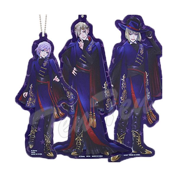 ツイステッドワンダーランド アクリルチャーム Vol.3 ポムフィオーレ寮 3種セット 【即納品】 ツイステ グッズ ディズニー