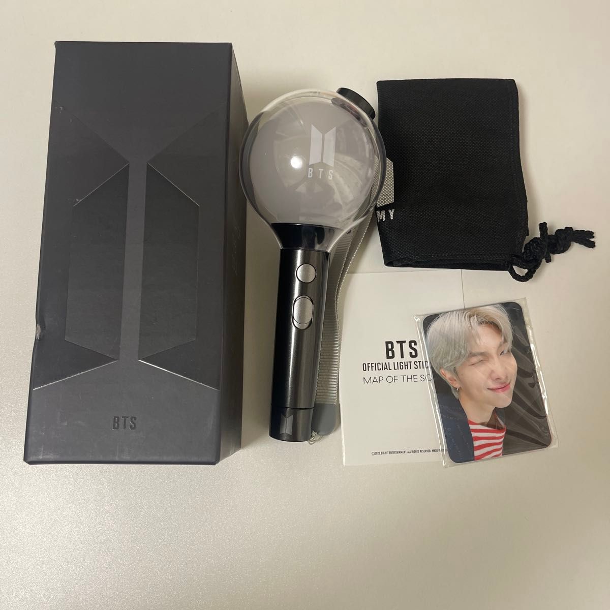 BTS MAP OF THE SOUL Special Edition BTS Official Lightstick Amibomb ver.4 with Trading Card