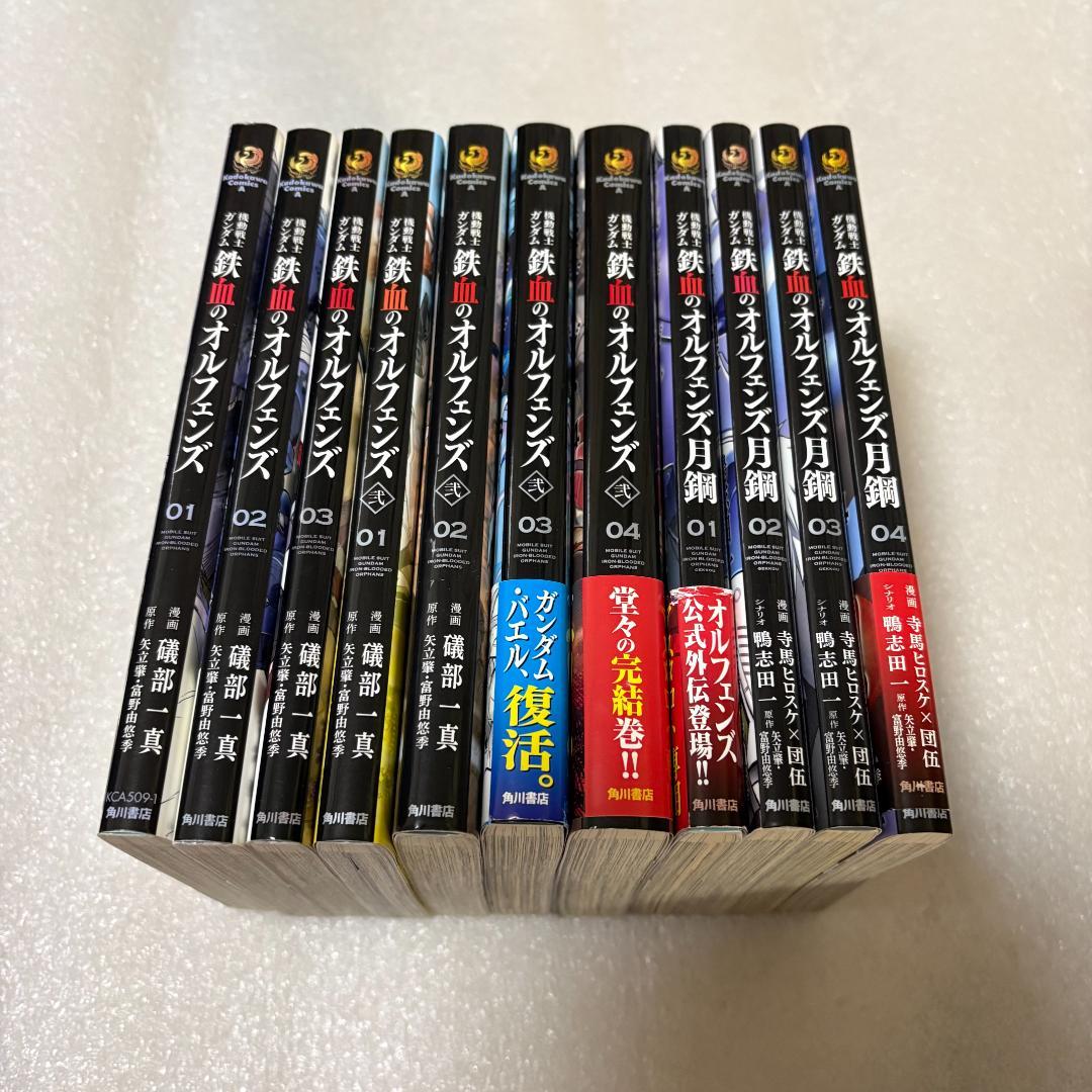 【粉丝必看☆超稀有】机动战士高达 铁血的奥尔芬斯 全卷