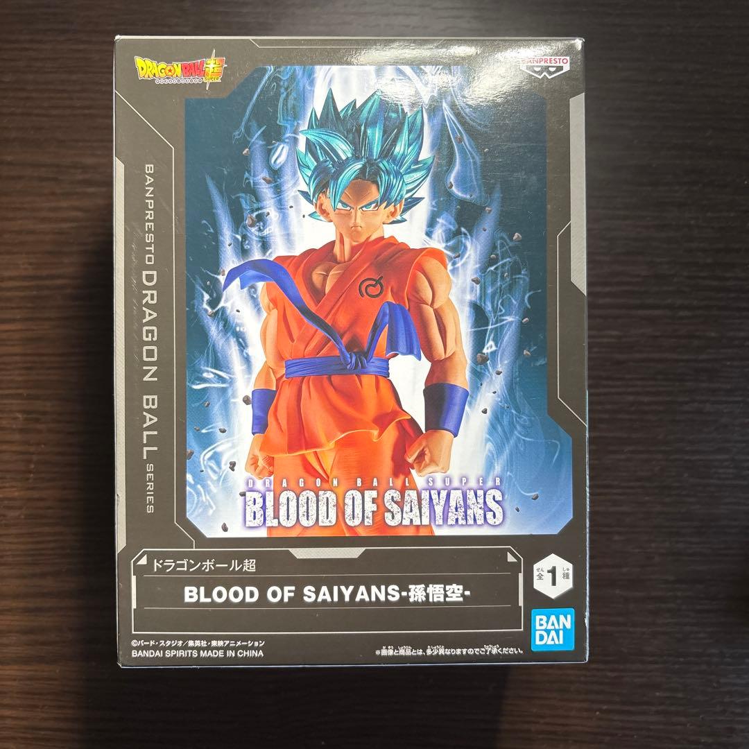 【未开封】龙珠超 BLOOD OF SAIYANS 孙悟空手办