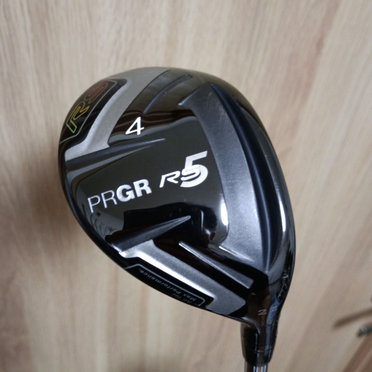 PRGR RS5 ユーティリティ 4番 22度 M-43 ヘッドカバー付