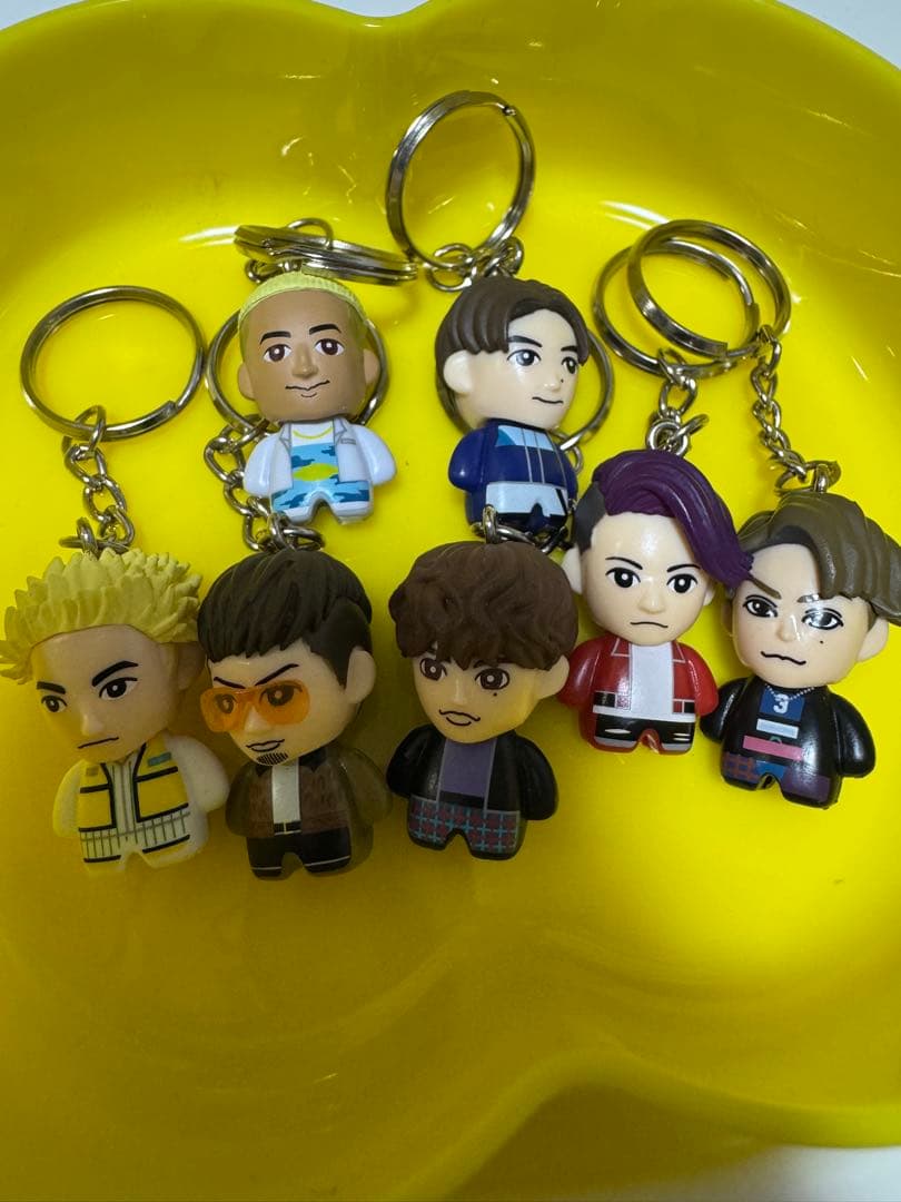 Generations Character Key Holder Set of 7 G-Energy