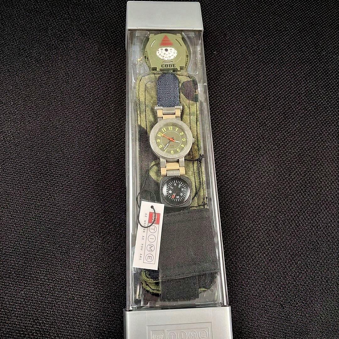 LEGO TIME X-TRACKER Wristwatch Military Vintage