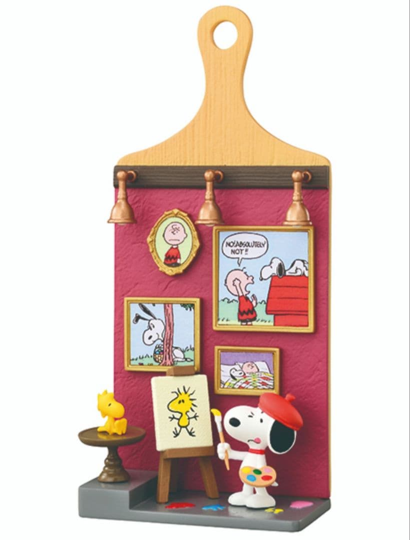 RE-MENT Snoopy Miniature Board Figure Atelier Board