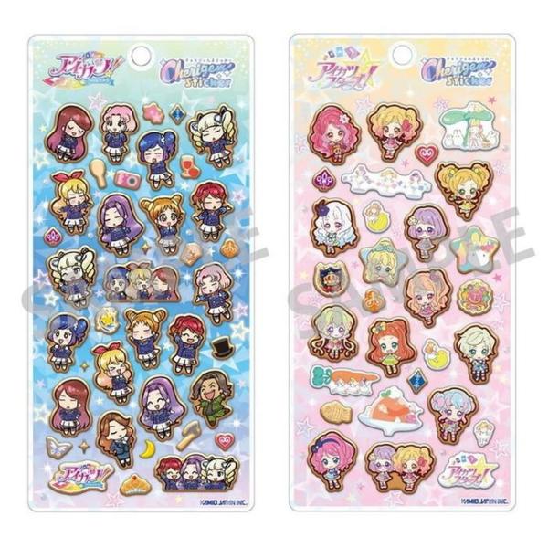 アイカツ チェリジェムステッカーシール 2種セット 7月27日入荷 正規品です カミオジャパン