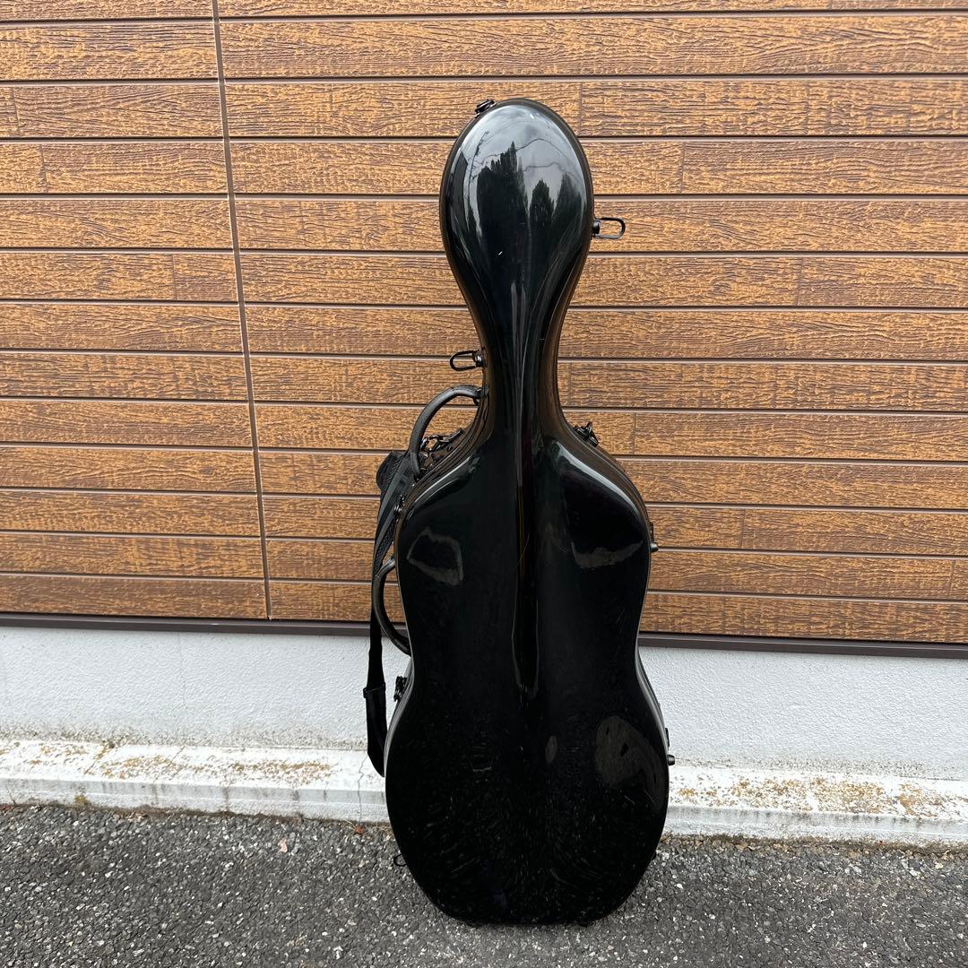Shipping included: Cello case, string instrument, hard case with casters, sturdy.