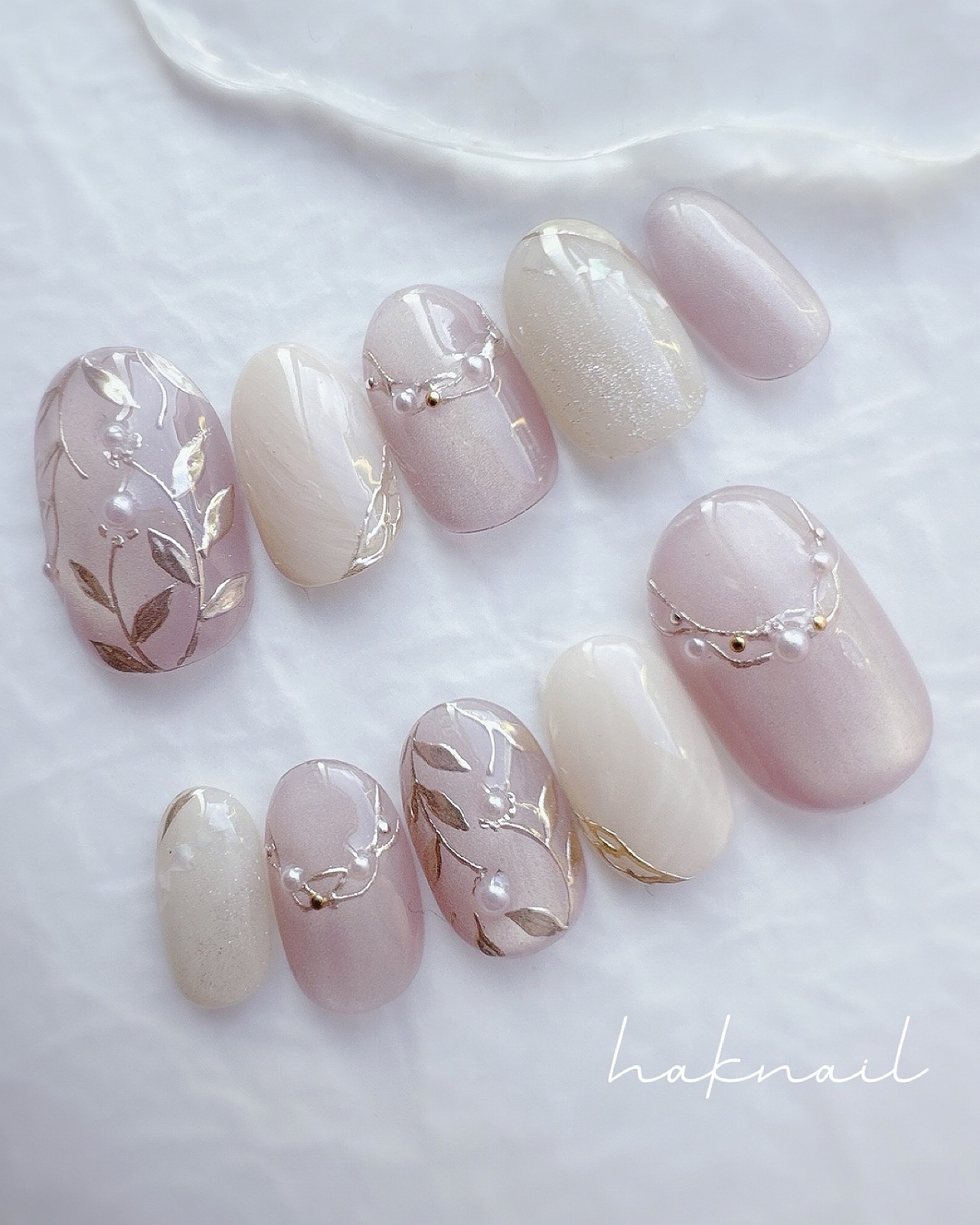 No.236 Wedding dress Magnet Kimono pre-shooting nail dress white solid coming of age nail tip furisome nail bride nail hakama nuance Chocolat brown graduation ceremony pre-shooting order nail