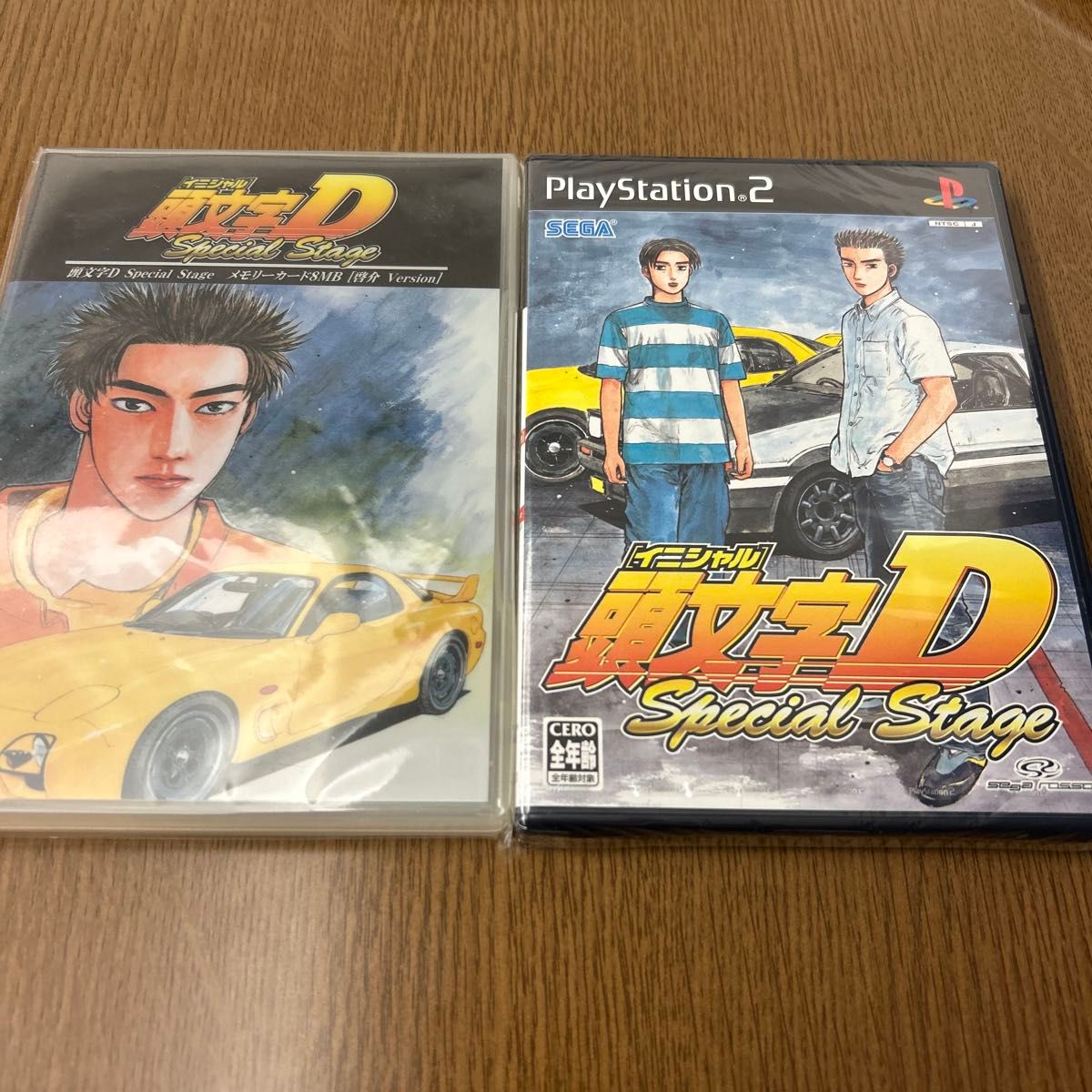 【PS2】 頭文字D Special Stage  啓介メモリーカード付き