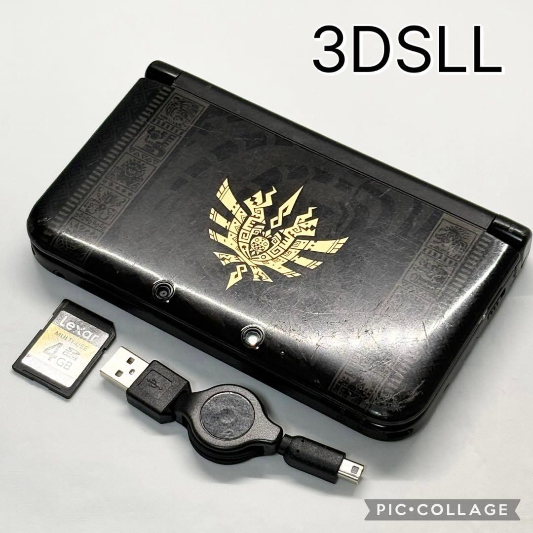【可动作品☆】任天堂 3DSLL MH4 戈尔·马加拉 黑色 SD 已确认可动