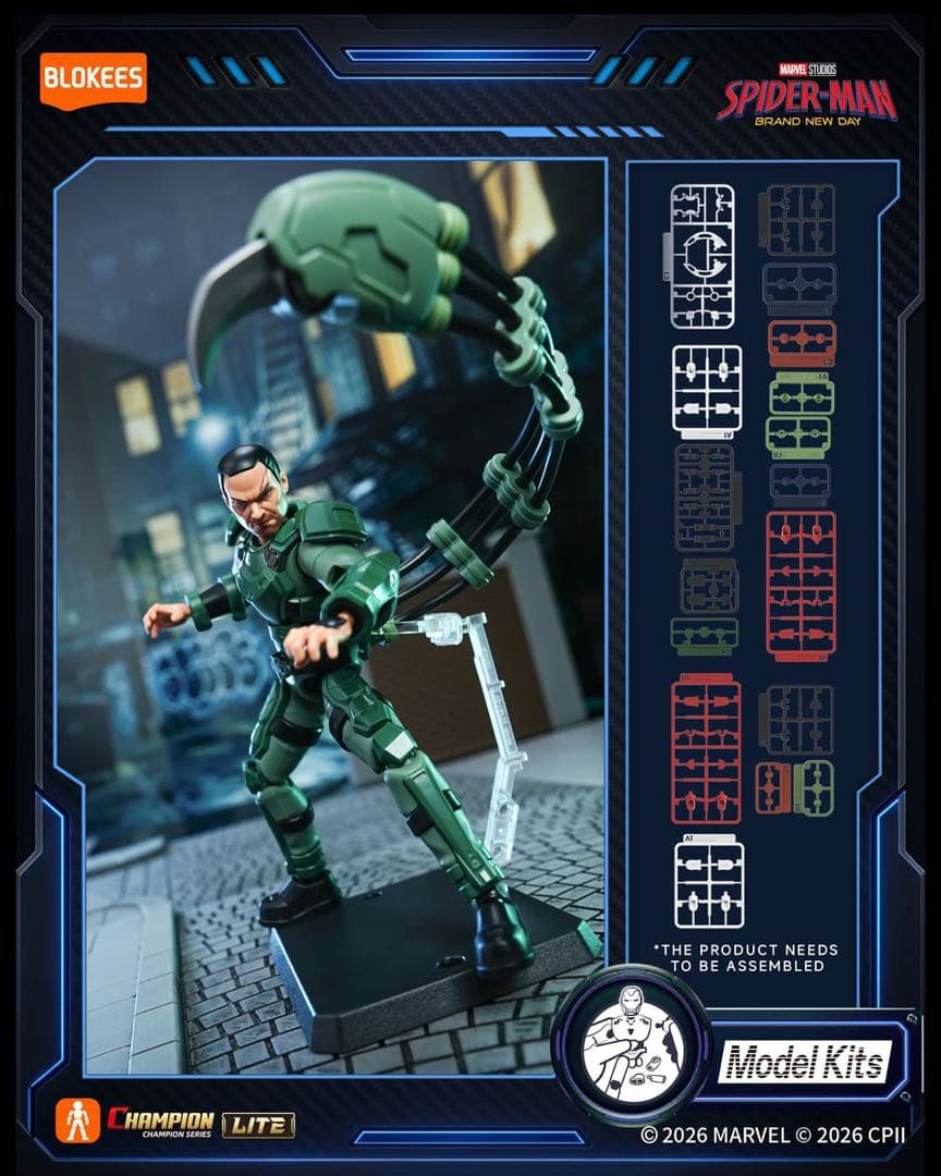 Blokees Blokkiez Spider-Man Scorpion