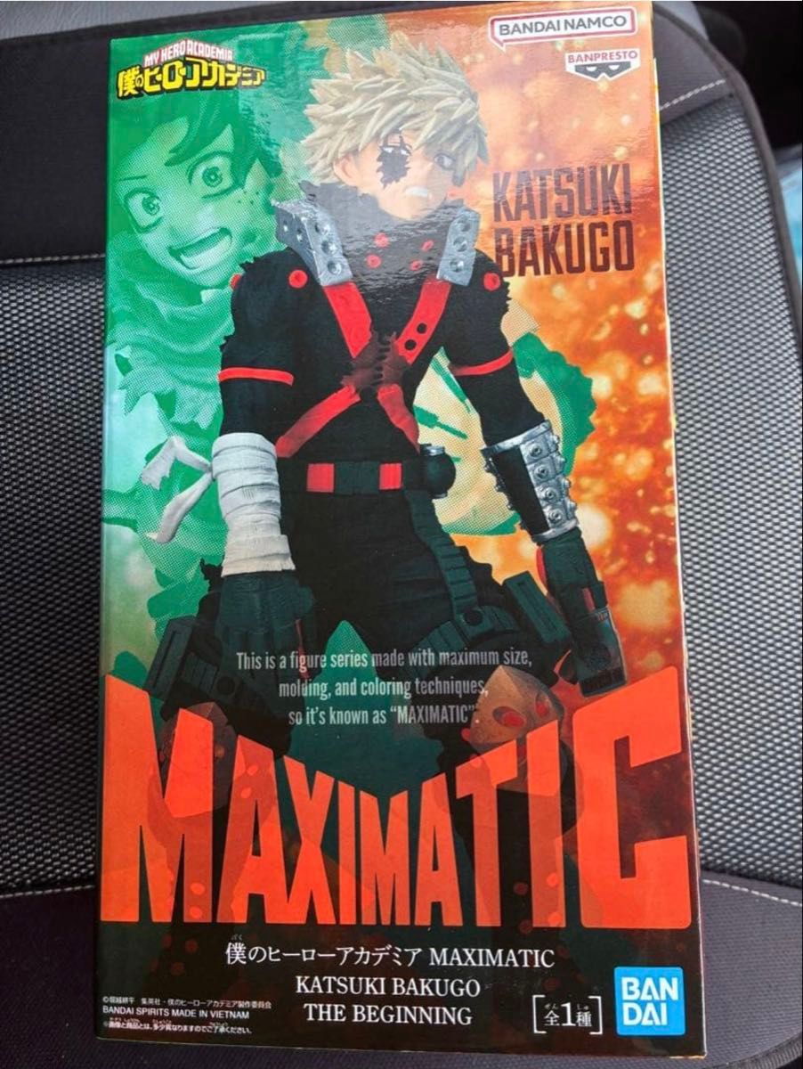 我的英雄学院 MAXIMATIC 爆豪胜己 THE BEGINNING 手办