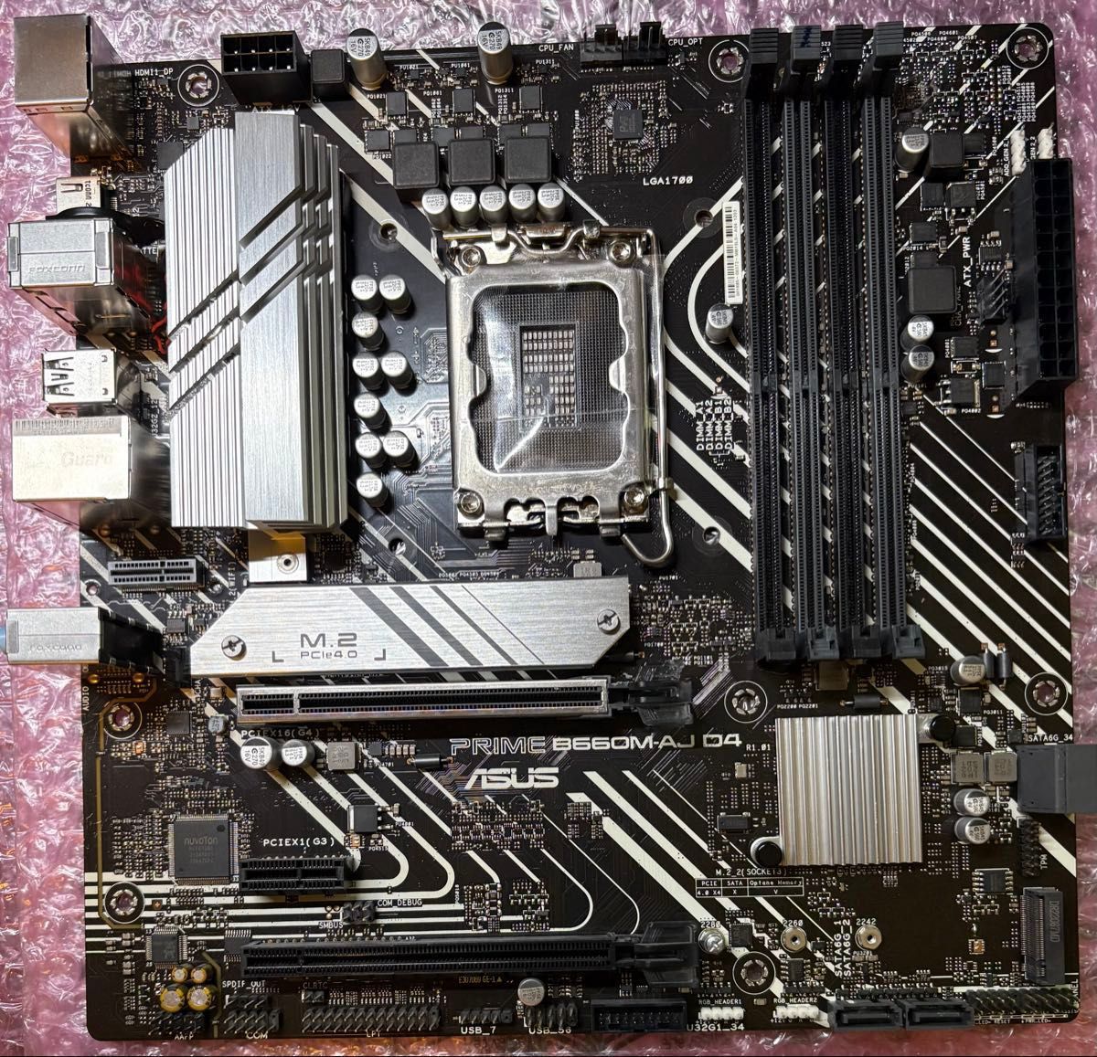 华硕 PRIME B660M-AJ D4 LGA1700 DDR4 主板 已通过运行测试