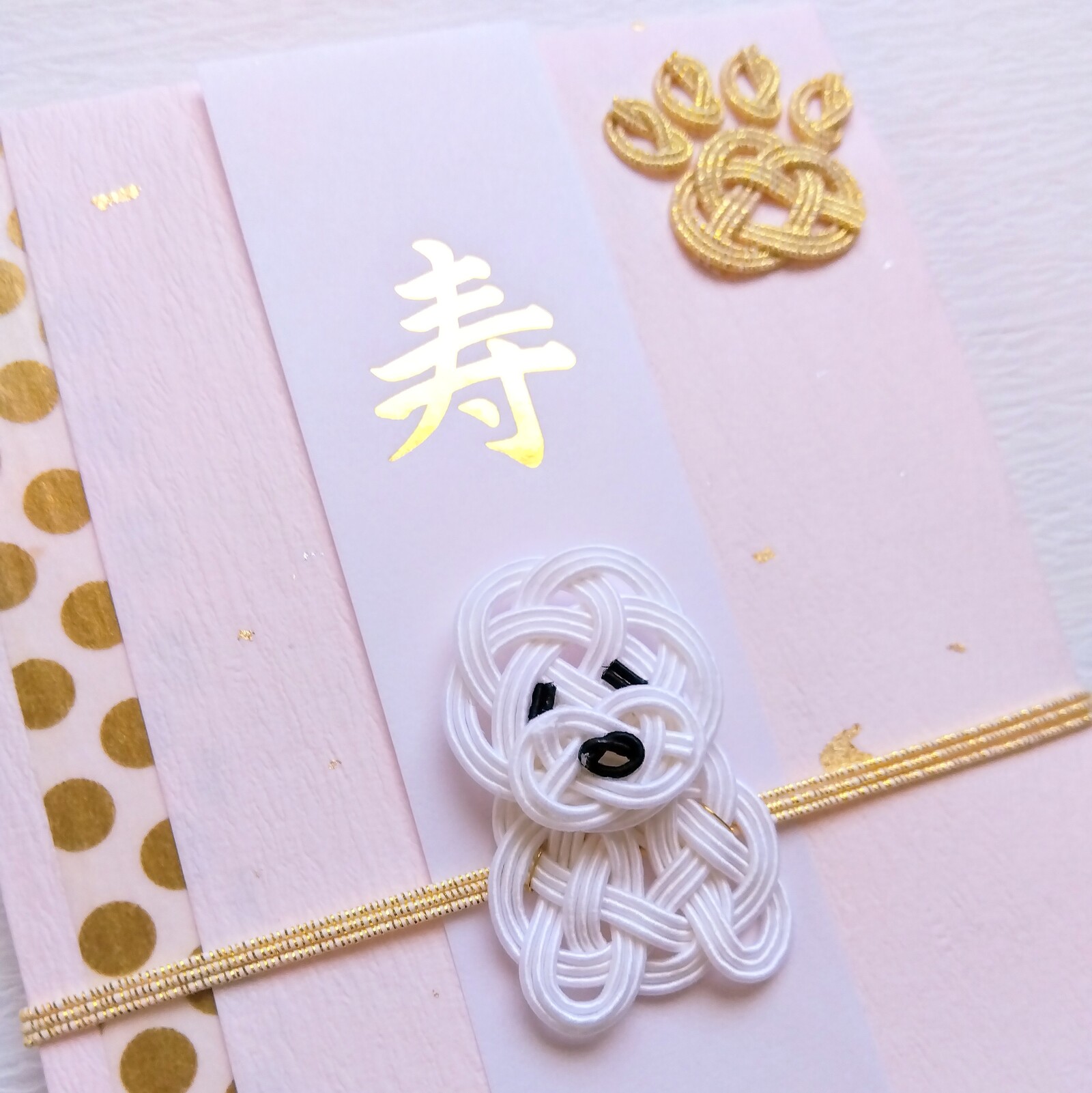 贺仪袋 ◯比熊犬◯ 狗/狗狗/结婚贺礼/生育贺礼
