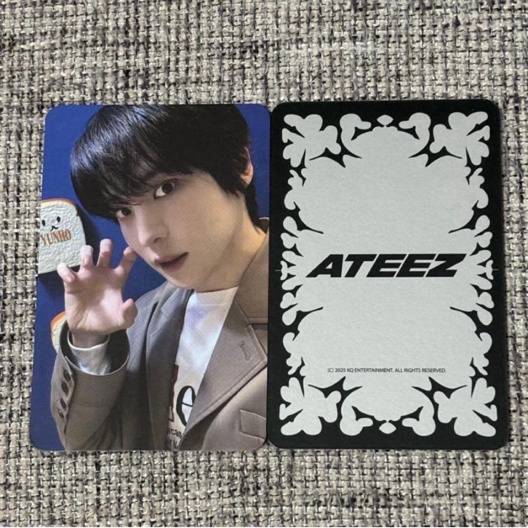 ATEEZ 粉丝见面会 凝胶美甲 指甲 交易卡